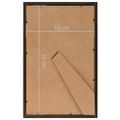vidaXL Fotorámiky na stôl, koláž 10 ks, čierne 10x15 cm, MDF