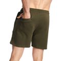 Šortky Limitless Espresso - GymBeam, veľkosť M, 95 % cotton, 5 % elastane