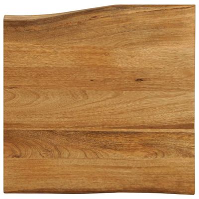 vidaXL Stolová doska 80x80x3,8 cm živý okraj masívne mango