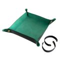 Kožený rolovací Dice Tray farebný
