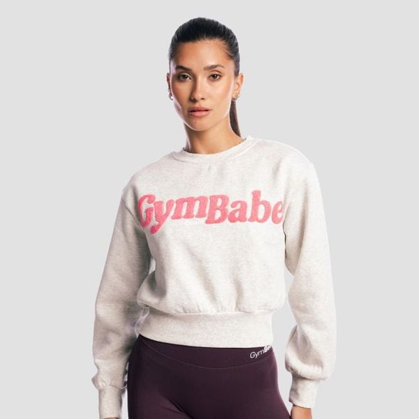 Dámska mikina GymBabe Cloud - GymBeam, veľkosť M