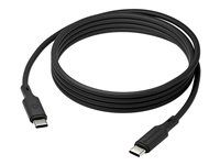 USB kábel - USB-C do USB-C - 2 m - až 100W nabíjací výkon - čierna