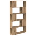 vidaXL Zostava TV skriniek 80 x 24 x 156 cm Hnedá Kompozitné drevo