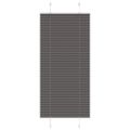 vidaXL plisovaná roleta čierna 65x100 cm Šírka látky 64,4 cm