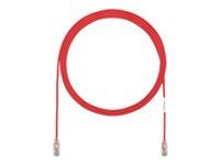 Patch kábel - RJ-45 (M) do RJ-45 (M) - 2 m - UTP - CAT 6 - neobsahuje halogén, lisovaný, prevedenie bez hrbolčekov, licna - červená