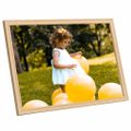 vidaXL Fotorámiky na stenu, koláž 3 ks, bledý dub 50x70 cm