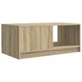 vidaXL Konferenčný stolík Dub sonoma 90 x 50 x 37 cm Kompozitné drevo