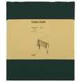 vidaXL Uterák na stôl Obdĺžnikový Tmavozelená 140 x 180 cm Polyester