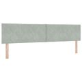 vidaXL Posteľ boxspring s matracom Svetlosivá 200 x 200 cm Zamat