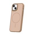Rámové tenké puzdro Mag pre iPhone 13 6,1" hnedá
