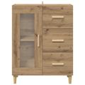 vidaXL Servírovacia skriňa Remeselný dub 69,5 x 34 x 90 cm