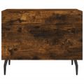 vidaXL Konferenčné stolíky 2 ks dymový dub 50x50x40cm kompozitné drevo