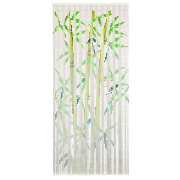 vidaXL Bambusový záves proti hmyzu do dverí 90x200 cm