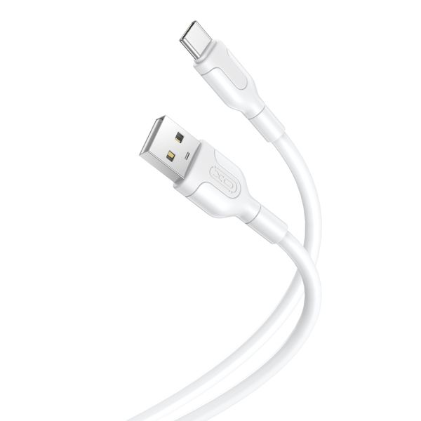 XO kábel NB212 USB - USB-C 1,0 m 2,1A biely