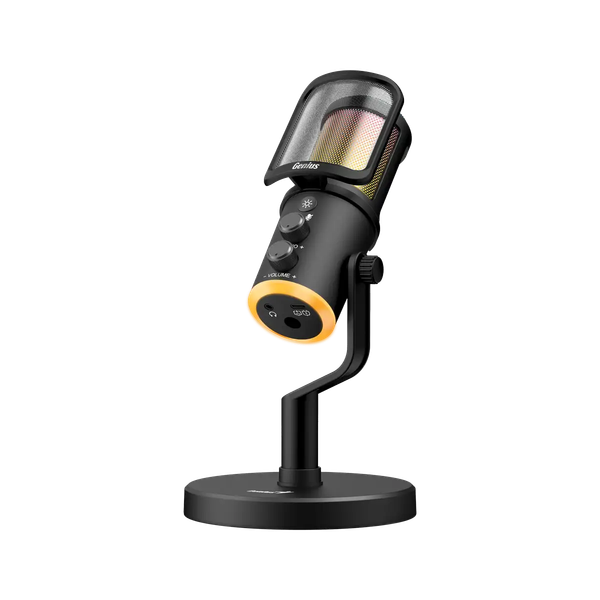 GENIUS mikrofón MIC-S400U, čierna