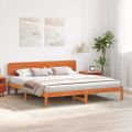 vidaXL Rám postele Včelí hnedý 180 x 200 cm Masívne borovicové drevo
