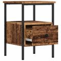 vidaXL Nočné stolíky 2 ks staré drevo 34x36x50 cm kompozitné drevo
