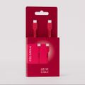 Kábel COLORUM USB-C - USB-C 1,8 m 3A CK60-CC-02 xMagenta