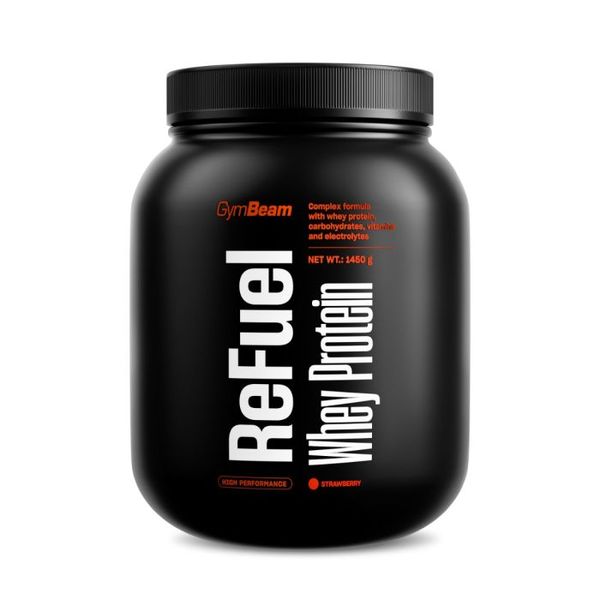 ReFuel Whey Protein - GymBeam, jahoda