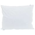 vidaXL Vankúš 2 ks 60 x 80 cm Perie Biela