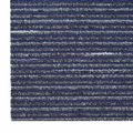 vidaXL Kobercová dlaždica Pruhovaná modrá 50 x 50 cm 36 ks