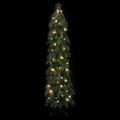 vidaXL Umelý osvetlený vianočný stromček s 60 LED 120 cm