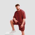 Tričko Oversized Unstoppable Red - GymBeam, veľkosť L, veľkosť oblečenia L