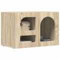 vidaXL TV skrinka ELST 60 x 35 x 40 cm Sonoma dub Kompozitné drevo