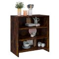 vidaXL Komoda údený dub 70x40,5x75 cm drevotrieska