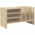 vidaXL Skrinka na gramofónové platne Sonoma dub 78,5 x 35 x 45 cm
