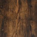 vidaXL Lavička na topánky dymový dub 100x38,5x49 cm kompozitné drevo