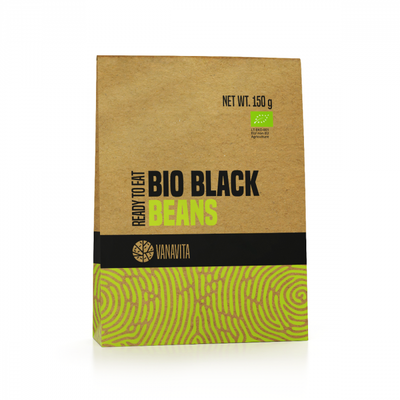 BIO Čierna fazuľa - Ready to eat - VanaVita, 150 g