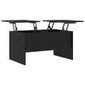 vidaXL Konferenčný stolík Čierny dub 102 x 50,5 x 46,5 cm