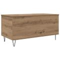 vidaXL Konferenčný stolík dub artisan 90 x 44.5 x 45 cm