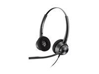 EncorePro 300 series - náhlavná súprava - náhlavná - káblová - Quick Disconnect - čierna - kompatibilná s TAA - Certified for Skype for Business