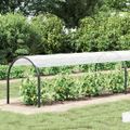 vidaXL Priehľadná plachta s okami 1x12 m Polyetylén