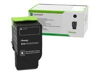 Čierna - originálna - kazeta s farbivom LCCP, Lexmark Corporate - pre Lexmark CS421, CS521, CS622, CX421, CX522, CX622, CX625