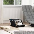 vidaXL Regál na časopisy Čierny dub 53 x 40 x 28,5 cm Kompozitné drevo