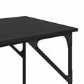 vidaXL Stôl Čierny dub 120 x 50 x 75 cm Kompozitné drevo