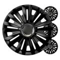 Poklice Royal 15” čierna sada 4ks COLOR BOX