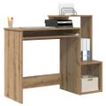 vidaXL Stôl Remeselný dub 106 x 41 x 88.5 cm Kompozitné drevo