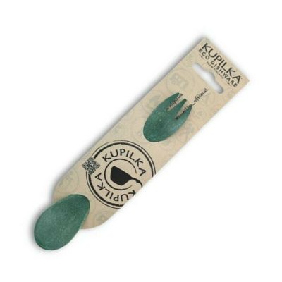 Kupilka S165G Spork Green vidlička + lyžička 16,5 cm, zelená