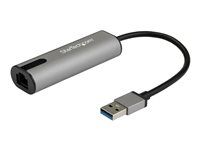 Type-A to Ethernet (US2GA30) - Sieťový adaptér - USB 3.0 - 10M/100M/1G/2.5 Gigabit Ethernet x 1 - čierna, sivá space gray