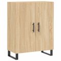 vidaXL Vysoká skrinka dub sonoma 69,5x34x180 cm spracované drevo