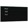 vidaXL Nástenná magnetická tabuľa čierna 60x30 cm tvrdené sklo