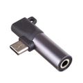 Akyga adaptér AK-AD-62 USB typu C (samec) / USB typu C (samica) / Jack 3,5 mm