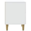 vidaXL Nočný stolík 2 ks Biela 43 x 34,5 x 48 cm Kompozitné drevo