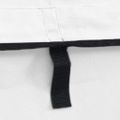 vidaXL Strieška Bimini s 3 oblúkmi a stenami 243x(170-182)x137 cm