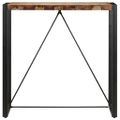 vidaXL Barový stolík 110x60x110 cm masívne recyklované drevo