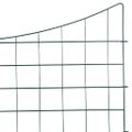vidaXL Sada plotu pre rybník 5 ks 100 x 50 cm Oceľ Zelená